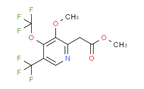 AM147591 | 1805097-92-0 | Methyl 3-methoxy-4-(trifluoromethoxy)-5-(trifluoromethyl)pyridine-2-acetate