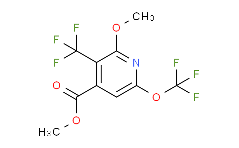 AM147597 | 1805073-02-2 | Methyl 2-methoxy-6-(trifluoromethoxy)-3-(trifluoromethyl)pyridine-4-carboxylate