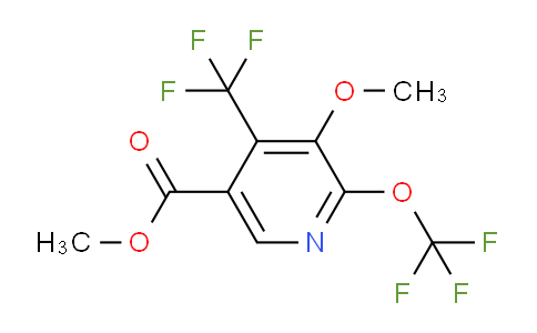 AM147599 | 1806261-53-9 | Methyl 3-methoxy-2-(trifluoromethoxy)-4-(trifluoromethyl)pyridine-5-carboxylate