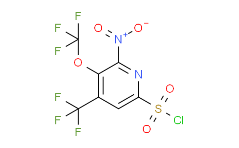 AM147604 | 1805029-56-4 | 2-Nitro-3-(trifluoromethoxy)-4-(trifluoromethyl)pyridine-6-sulfonyl chloride