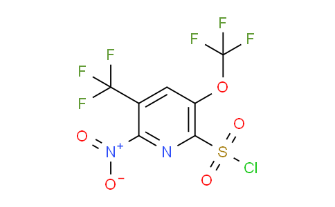 AM147610 | 1804894-29-8 | 2-Nitro-5-(trifluoromethoxy)-3-(trifluoromethyl)pyridine-6-sulfonyl chloride