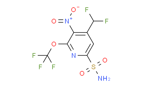 AM147613 | 1806162-24-2 | 4-(Difluoromethyl)-3-nitro-2-(trifluoromethoxy)pyridine-6-sulfonamide