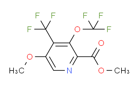 AM147615 | 1804937-42-5 | Methyl 5-methoxy-3-(trifluoromethoxy)-4-(trifluoromethyl)pyridine-2-carboxylate
