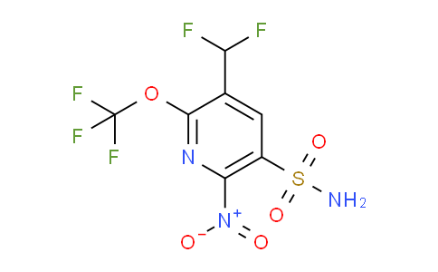 AM147617 | 1805219-70-8 | 3-(Difluoromethyl)-6-nitro-2-(trifluoromethoxy)pyridine-5-sulfonamide