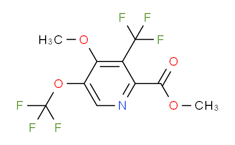 AM147618 | 1804937-48-1 | Methyl 4-methoxy-5-(trifluoromethoxy)-3-(trifluoromethyl)pyridine-2-carboxylate