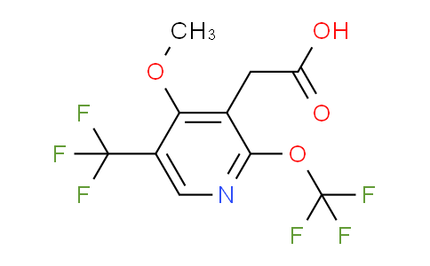 AM147621 | 1806262-61-2 | 4-Methoxy-2-(trifluoromethoxy)-5-(trifluoromethyl)pyridine-3-acetic acid