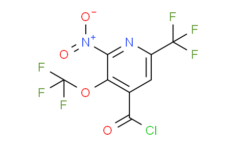 AM147624 | 1805294-93-2 | 2-Nitro-3-(trifluoromethoxy)-6-(trifluoromethyl)pyridine-4-carbonyl chloride