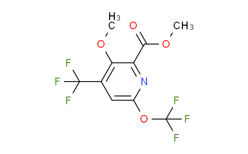 AM147628 | 1806007-51-1 | Methyl 3-methoxy-6-(trifluoromethoxy)-4-(trifluoromethyl)pyridine-2-carboxylate