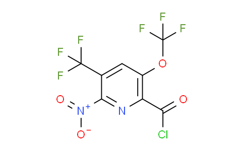 AM147629 | 1805160-46-6 | 2-Nitro-5-(trifluoromethoxy)-3-(trifluoromethyl)pyridine-6-carbonyl chloride