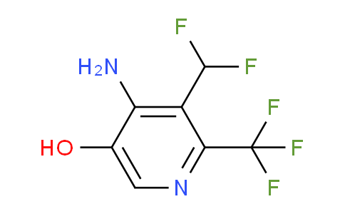 AM14763 | 1806793-08-7 | 4-Amino-3-(difluoromethyl)-5-hydroxy-2-(trifluoromethyl)pyridine