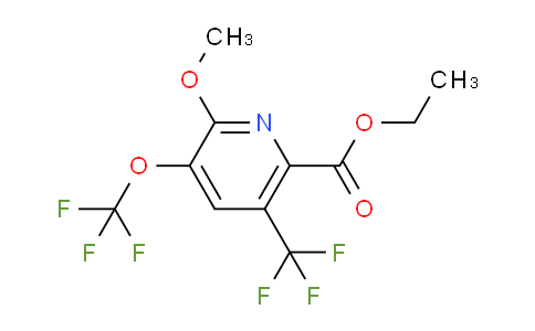 AM147630 | 1804937-50-5 | Ethyl 2-methoxy-3-(trifluoromethoxy)-5-(trifluoromethyl)pyridine-6-carboxylate