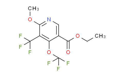 AM147633 | 1806016-15-8 | Ethyl 2-methoxy-4-(trifluoromethoxy)-3-(trifluoromethyl)pyridine-5-carboxylate