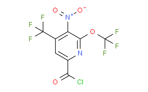 AM147635 | 1805160-55-7 | 3-Nitro-2-(trifluoromethoxy)-4-(trifluoromethyl)pyridine-6-carbonyl chloride