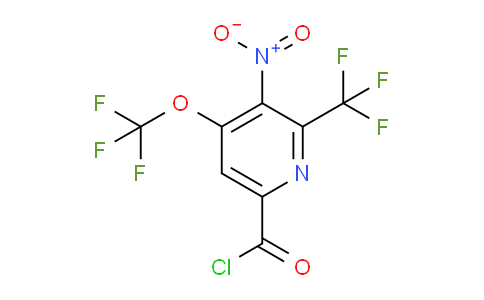 AM147639 | 1805082-75-0 | 3-Nitro-4-(trifluoromethoxy)-2-(trifluoromethyl)pyridine-6-carbonyl chloride