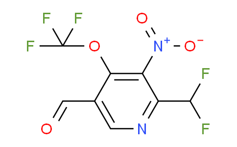 AM147643 | 1805299-12-0 | 2-(Difluoromethyl)-3-nitro-4-(trifluoromethoxy)pyridine-5-carboxaldehyde