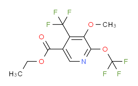 AM147646 | 1806261-61-9 | Ethyl 3-methoxy-2-(trifluoromethoxy)-4-(trifluoromethyl)pyridine-5-carboxylate