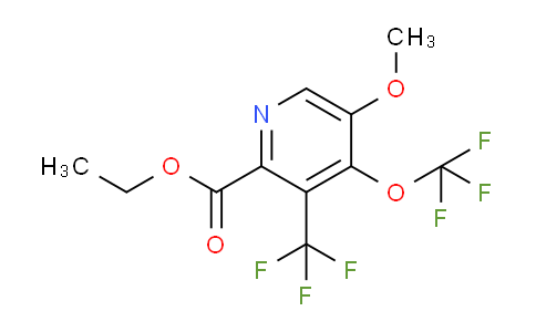AM147651 | 1804483-69-9 | Ethyl 5-methoxy-4-(trifluoromethoxy)-3-(trifluoromethyl)pyridine-2-carboxylate