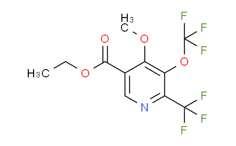 AM147661 | 1806173-27-2 | Ethyl 4-methoxy-3-(trifluoromethoxy)-2-(trifluoromethyl)pyridine-5-carboxylate