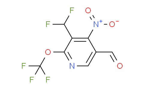 AM147662 | 1804851-38-4 | 3-(Difluoromethyl)-4-nitro-2-(trifluoromethoxy)pyridine-5-carboxaldehyde