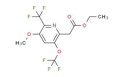 AM147663 | 1804951-40-3 | Ethyl 3-methoxy-5-(trifluoromethoxy)-2-(trifluoromethyl)pyridine-6-acetate