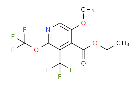 AM147667 | 1806262-31-6 | Ethyl 5-methoxy-2-(trifluoromethoxy)-3-(trifluoromethyl)pyridine-4-carboxylate