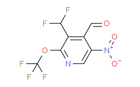 AM147668 | 1806772-96-2 | 3-(Difluoromethyl)-5-nitro-2-(trifluoromethoxy)pyridine-4-carboxaldehyde
