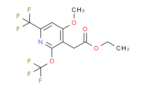 AM147670 | 1804951-47-0 | Ethyl 4-methoxy-2-(trifluoromethoxy)-6-(trifluoromethyl)pyridine-3-acetate