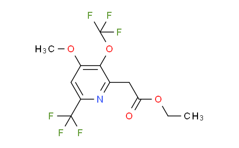 AM147672 | 1806746-39-3 | Ethyl 4-methoxy-3-(trifluoromethoxy)-6-(trifluoromethyl)pyridine-2-acetate
