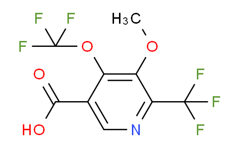 AM147674 | 1804945-12-7 | 3-Methoxy-4-(trifluoromethoxy)-2-(trifluoromethyl)pyridine-5-carboxylic acid