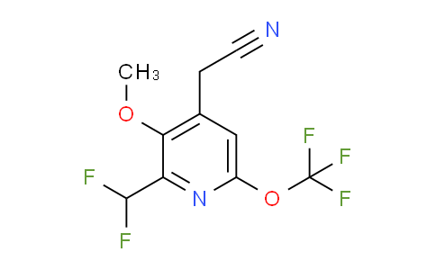 AM147678 | 1806746-53-1 | 2-(Difluoromethyl)-3-methoxy-6-(trifluoromethoxy)pyridine-4-acetonitrile