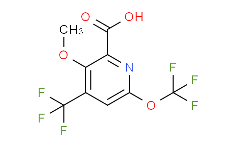 3-Methoxy-6-(trifluoromethoxy)-4-(trifluoromethyl)pyridine-2-carboxylic acid