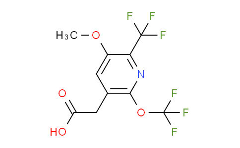 AM147689 | 1804937-76-5 | 3-Methoxy-6-(trifluoromethoxy)-2-(trifluoromethyl)pyridine-5-acetic acid
