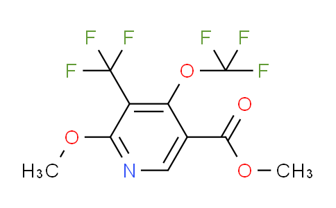 AM147692 | 1804680-31-6 | Methyl 2-methoxy-4-(trifluoromethoxy)-3-(trifluoromethyl)pyridine-5-carboxylate