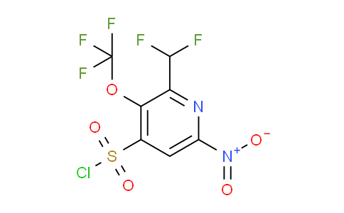 AM147701 | 1805027-92-2 | 2-(Difluoromethyl)-6-nitro-3-(trifluoromethoxy)pyridine-4-sulfonyl chloride