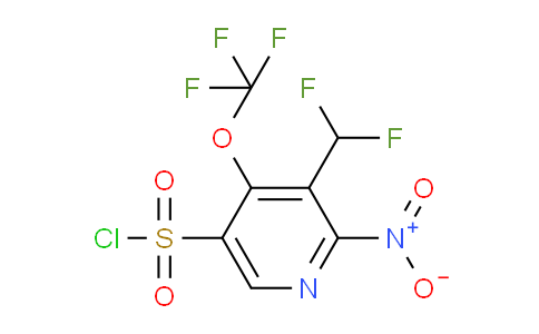 AM147703 | 1804857-66-6 | 3-(Difluoromethyl)-2-nitro-4-(trifluoromethoxy)pyridine-5-sulfonyl chloride