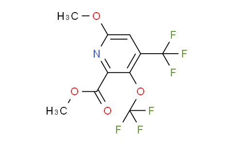 AM147707 | 1805072-90-5 | Methyl 6-methoxy-3-(trifluoromethoxy)-4-(trifluoromethyl)pyridine-2-carboxylate