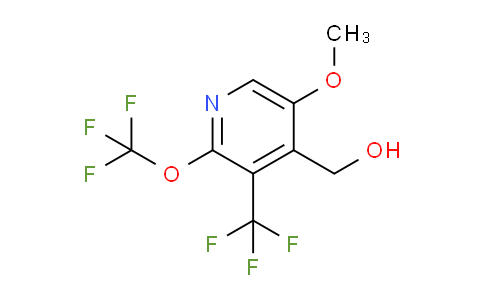 5-Methoxy-2-(trifluoromethoxy)-3-(trifluoromethyl)pyridine-4-methanol