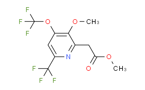 AM147716 | 1804948-19-3 | Methyl 3-methoxy-4-(trifluoromethoxy)-6-(trifluoromethyl)pyridine-2-acetate