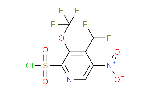 AM147721 | 1805219-13-9 | 4-(Difluoromethyl)-5-nitro-3-(trifluoromethoxy)pyridine-2-sulfonyl chloride