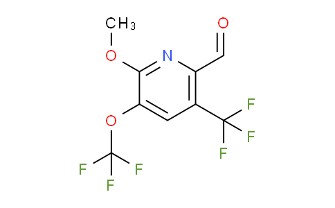AM147722 | 1805100-69-9 | 2-Methoxy-3-(trifluoromethoxy)-5-(trifluoromethyl)pyridine-6-carboxaldehyde
