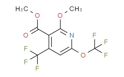 AM147723 | 1805101-67-0 | Methyl 2-methoxy-6-(trifluoromethoxy)-4-(trifluoromethyl)pyridine-3-carboxylate