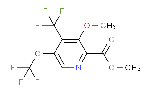 AM147732 | 1805101-85-2 | Methyl 3-methoxy-5-(trifluoromethoxy)-4-(trifluoromethyl)pyridine-2-carboxylate