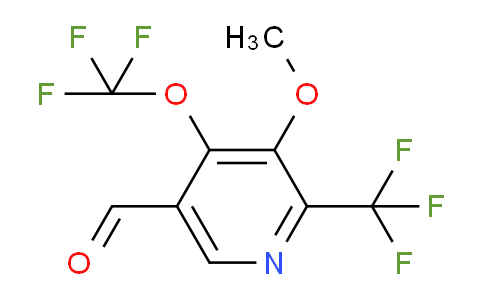 AM147739 | 1805071-36-6 | 3-Methoxy-4-(trifluoromethoxy)-2-(trifluoromethyl)pyridine-5-carboxaldehyde