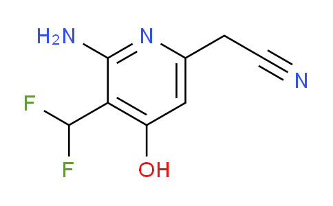 AM14774 | 1806841-75-7 | 2-Amino-3-(difluoromethyl)-4-hydroxypyridine-6-acetonitrile