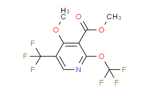 AM147740 | 1806006-97-2 | Methyl 4-methoxy-2-(trifluoromethoxy)-5-(trifluoromethyl)pyridine-3-carboxylate