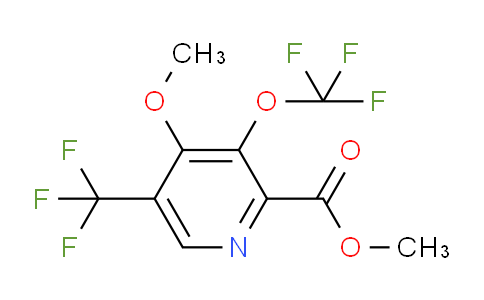AM147745 | 1805102-01-5 | Methyl 4-methoxy-3-(trifluoromethoxy)-5-(trifluoromethyl)pyridine-2-carboxylate