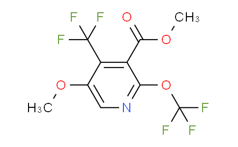 AM147747 | 1805073-68-0 | Methyl 5-methoxy-2-(trifluoromethoxy)-4-(trifluoromethyl)pyridine-3-carboxylate