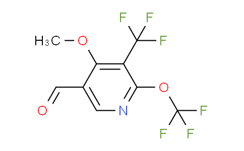 AM147749 | 1806752-36-2 | 4-Methoxy-2-(trifluoromethoxy)-3-(trifluoromethyl)pyridine-5-carboxaldehyde