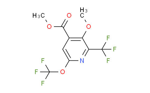 AM147750 | 1806015-98-4 | Methyl 3-methoxy-6-(trifluoromethoxy)-2-(trifluoromethyl)pyridine-4-carboxylate