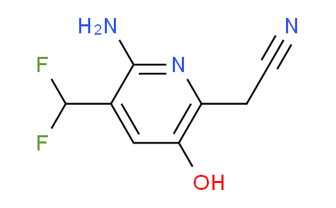 AM14776 | 1803697-68-8 | 2-Amino-3-(difluoromethyl)-5-hydroxypyridine-6-acetonitrile